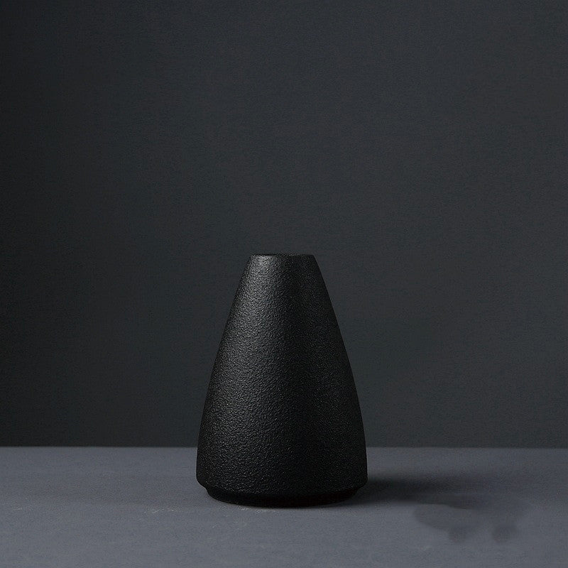 Ebony Textures Mini Vase