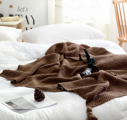 Chloe Tassle Throw