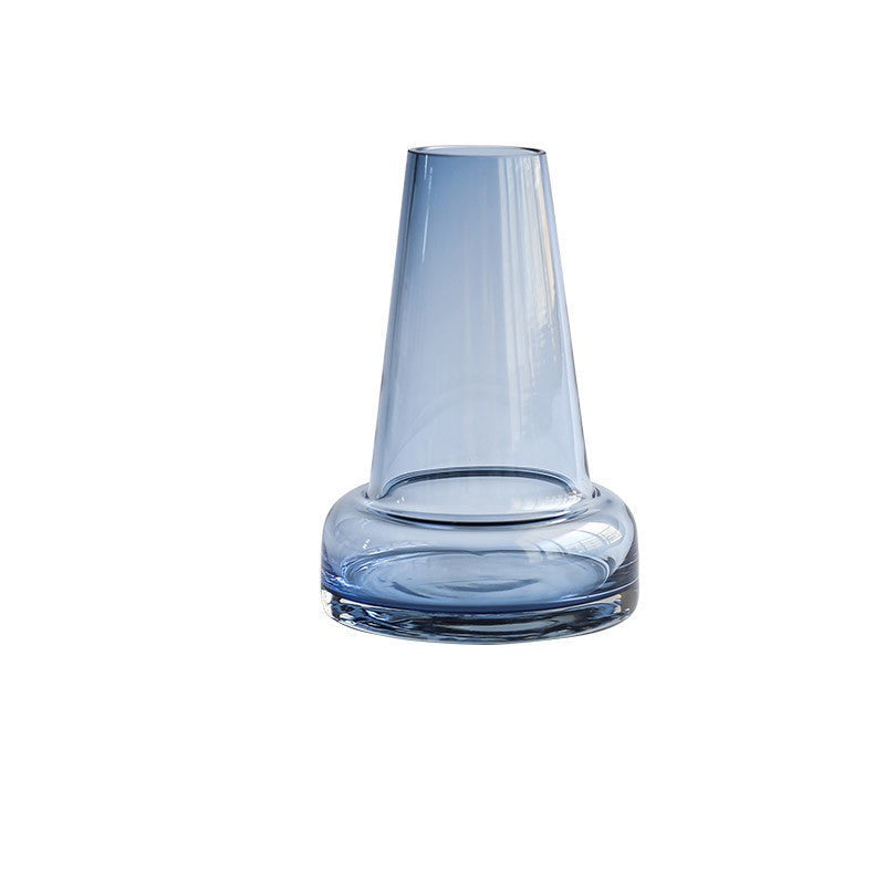 Ethereal Lighthouse Glass Vase