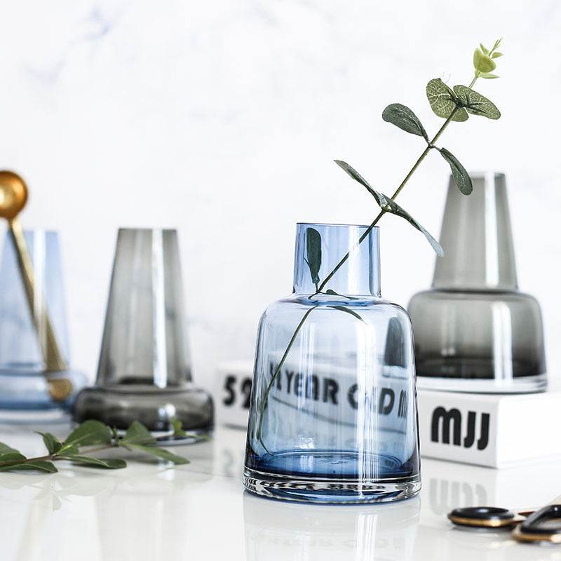Ethereal Lighthouse Glass Vase