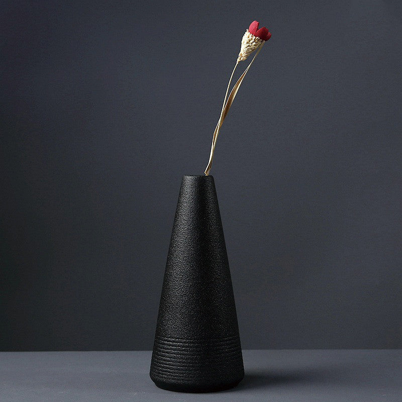 Ebony Textures Mini Vase