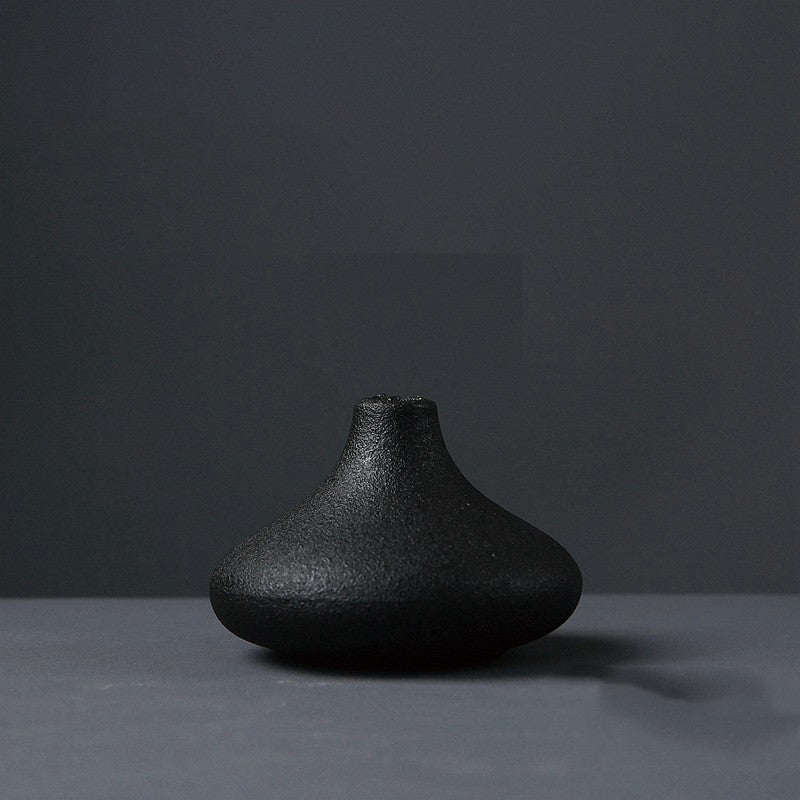 Ebony Textures Mini Vase