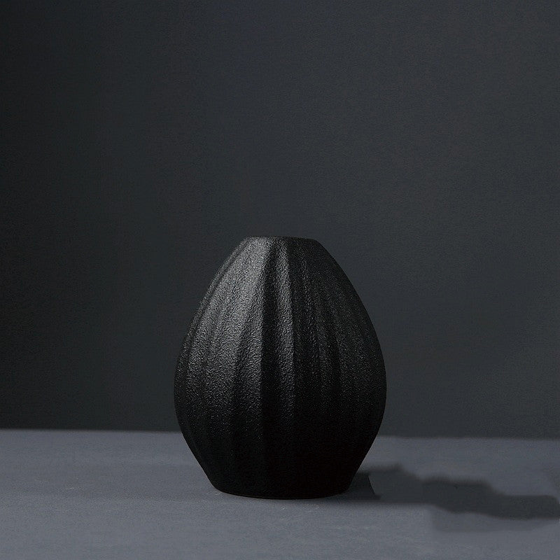 Ebony Textures Mini Vase