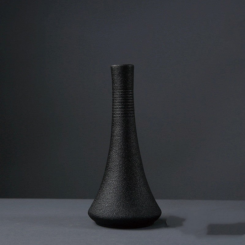 Ebony Textures Mini Vase