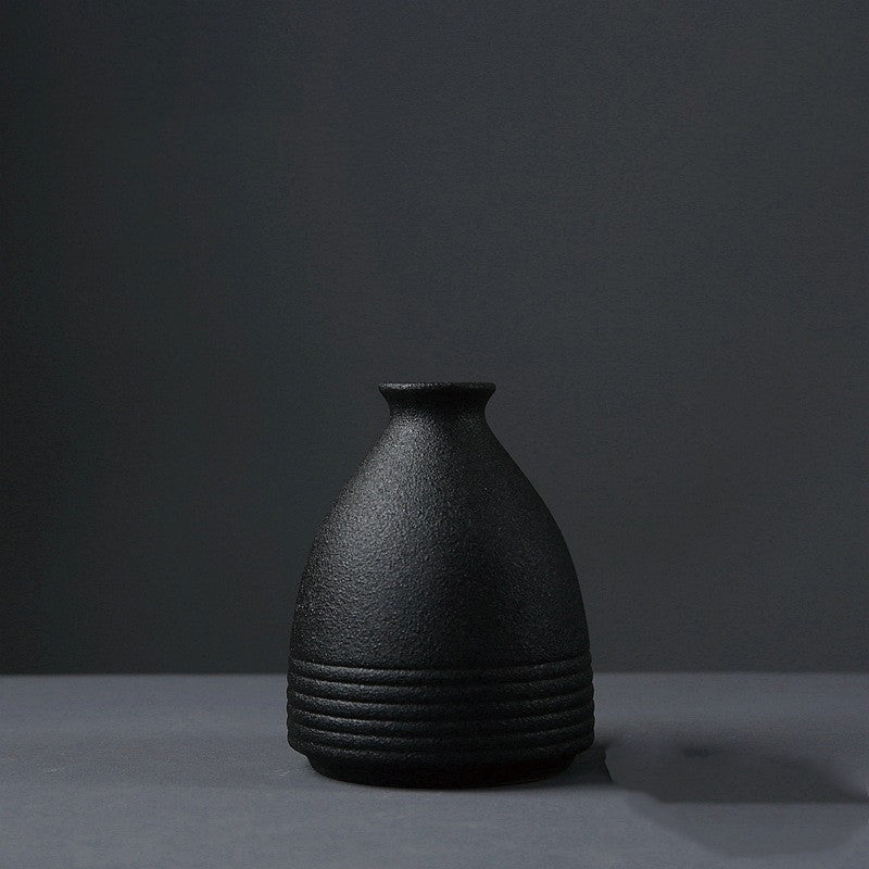 Ebony Textures Mini Vase