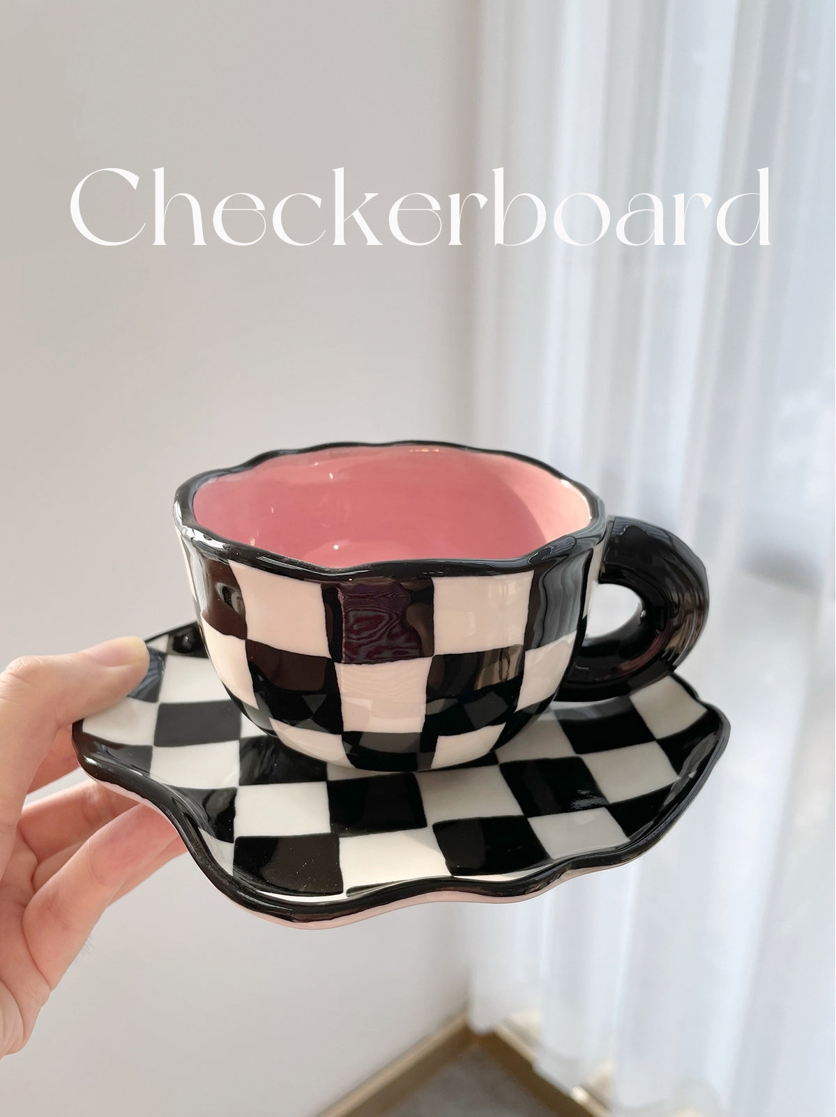Harmony Checkered Mug