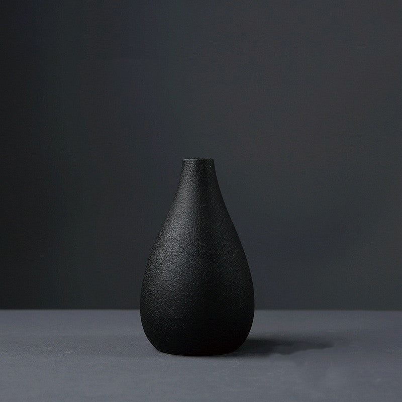 Ebony Textures Mini Vase