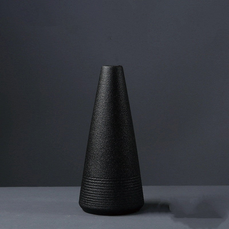 Ebony Textures Mini Vase