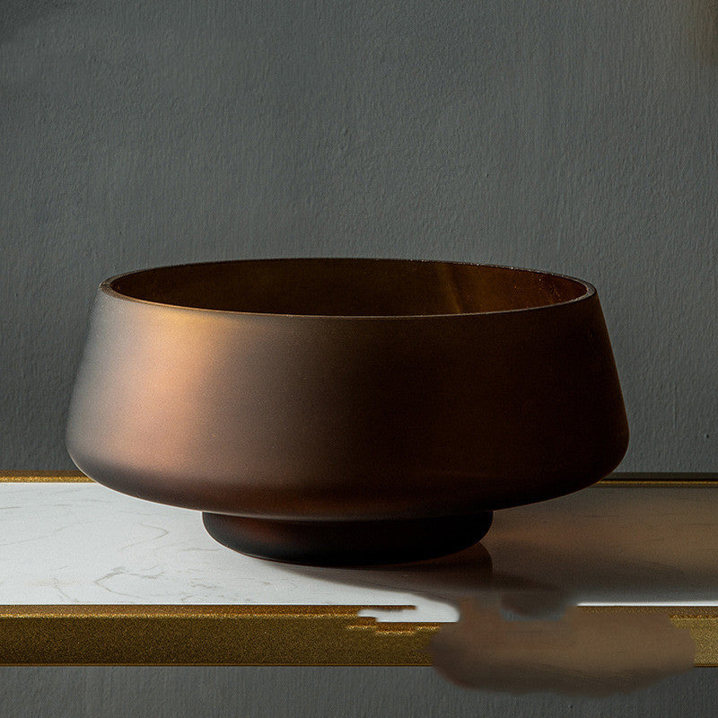 Frosted Java Glass Vase