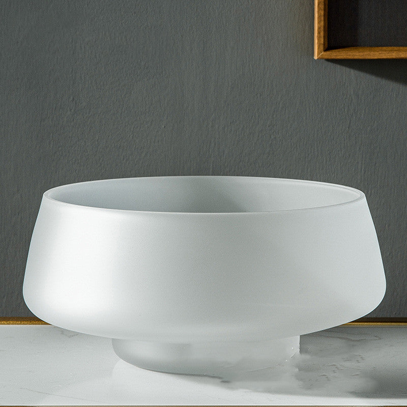 Frosted Java Glass Vase