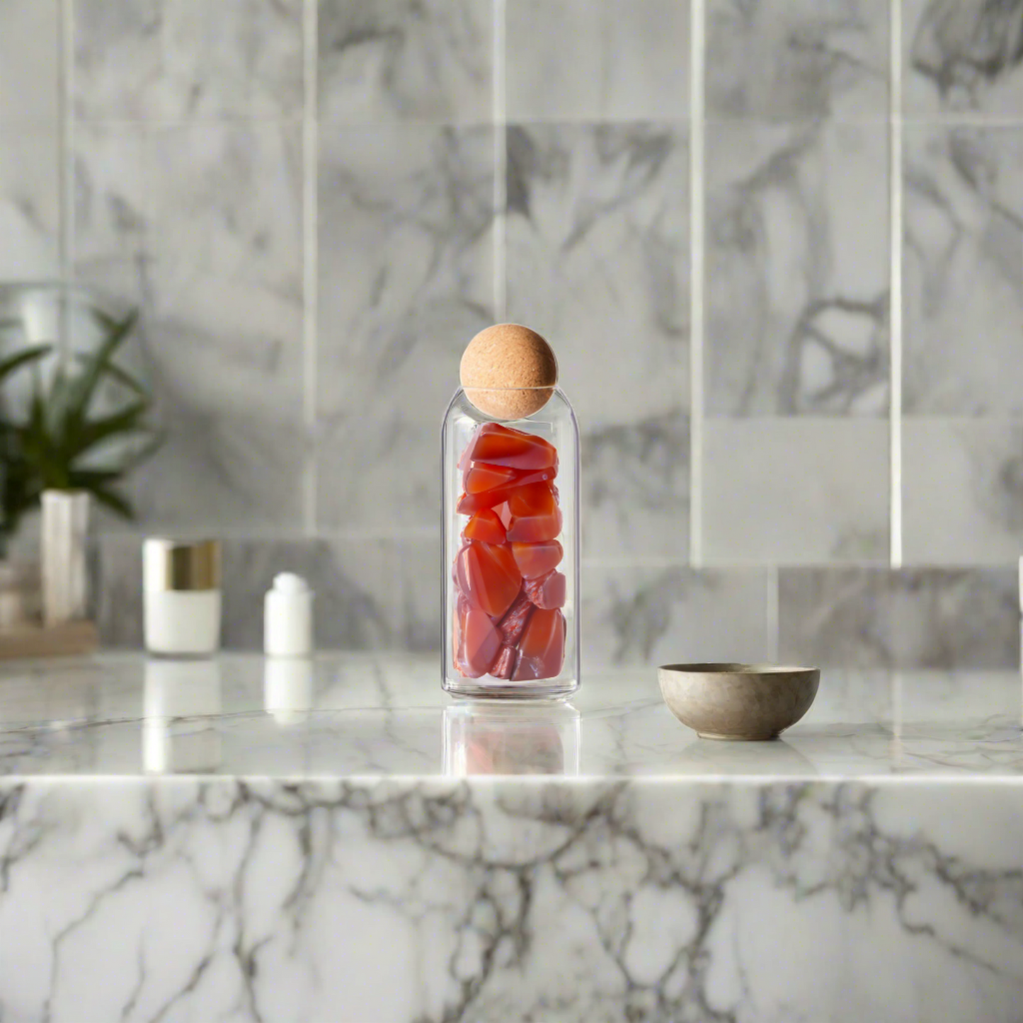 Natural Gems Apothecary Jars
