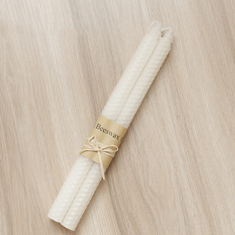 Beeswax Taper Candles