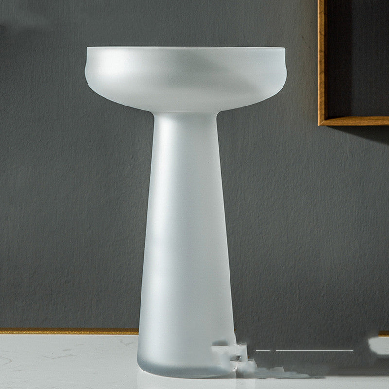 Frosted Java Glass Vase