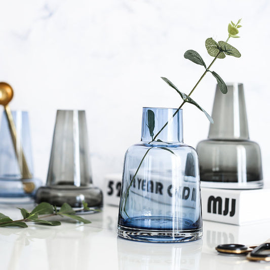 Ethereal Lighthouse Glass Vase