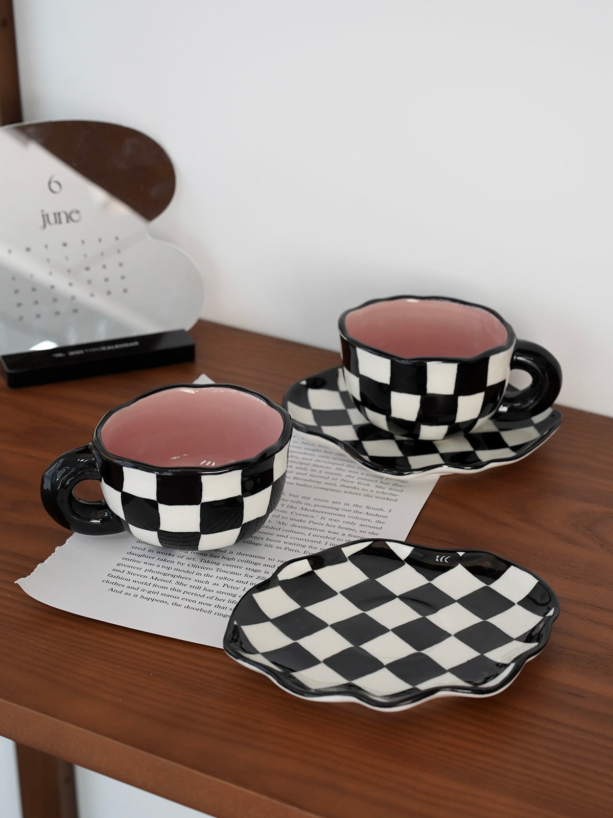 Harmony Checkered Mug